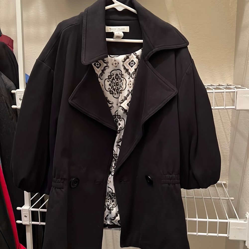 White House Black Market Puff Sleeve Jacket